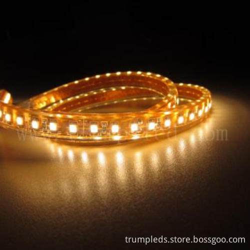 Yellow board  smd 3528 12v waterproof battery powered led strip light